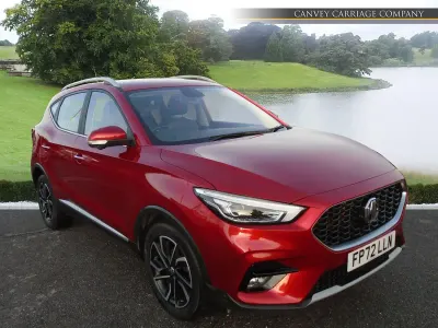 Used MG ZS Exclusive 106 HP (77 kW) 2022 Red Hatchback