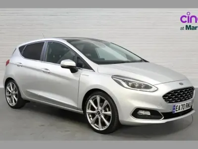 Used Ford Fiesta Vignale 125 HP (91 kW) 2020 Silver Hatchback