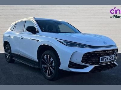 White Used 2025 MG HS Trophy SUV | £25,790 (Fair price)