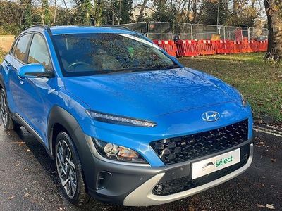 Blue Used 2022 Hyundai Kona Premium SUV | £17,193 (Fair price)