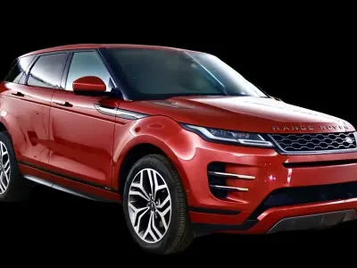 Used Land Rover Range Rover evoque HSE Dynamic 2019 Red SUV