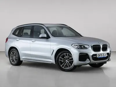 Used BMW X3 M Sport 292 HP (214 kW) 2020 Silver SUV