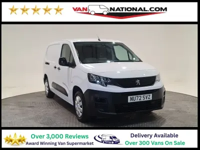 Used Peugeot Partner Premium 100 HP (73 kW) 2022 White MPV