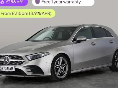 Used Mercedes A180 Executive 136 HP (100 kW) 2020 Silver Hatchback