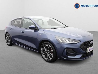 Blue Used 2023 Ford Focus ST-Line X Hatchback | £16,349 (Fair price)
