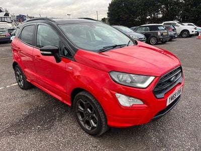 Red Used 2020 Ford Ecosport ST-Line SUV | £9,490 (Fair price)