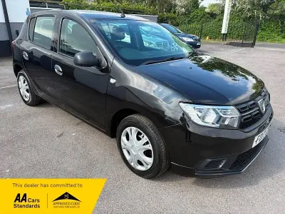 Begagnad Dacia Sandero Ambiance 90 HK (66 kW) 2017 Svart