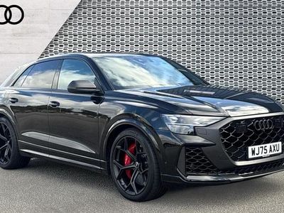 Black New 2025 Audi RS Q8 Design SUV | £134,944