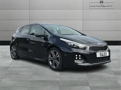 Used Kia Ceed GT-Line 118 HP (86 kW) 2017 Black Hatchback