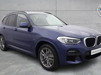 Used BMW X3 M Sport 190 HP (139 kW) 2020 Blue SUV