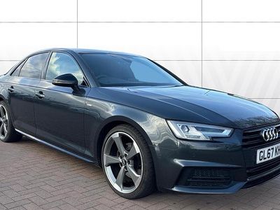 Used Audi A4 Black Edition 150 HP (110 kW) 2017 Grey Sedan