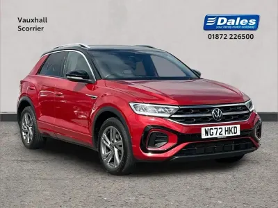 Used VW T-Roc R-line 150 HP (110 kW) 2023 Red SUV