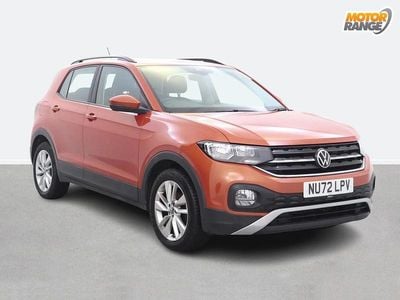 Orange Used 2022 VW T-Cross SE SUV | £14,795 (Fair price)