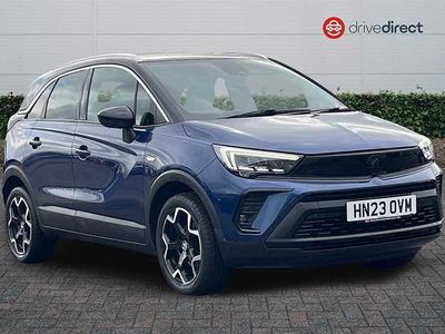 Used Vauxhall Crossland Ultimate 110 HP (80 kW) 2023 Blue SUV