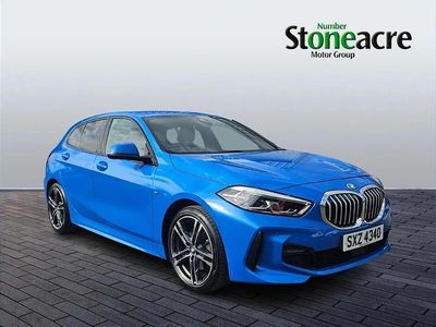 Used BMW 118 M Sport 134 HP (98 kW) 2023 Blue Hatchback