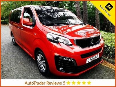 Used Peugeot Traveller Allure 150 HP (110 kW) 2020 Red MPV