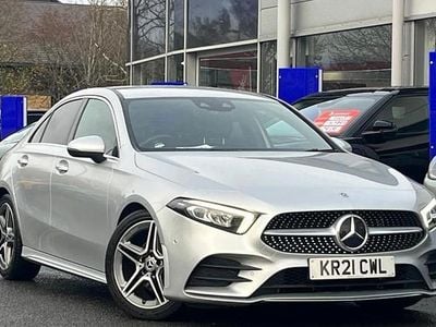Silver Used 2021 Mercedes A200 AMG Line Premium Sedan | £18,699 (Good price)