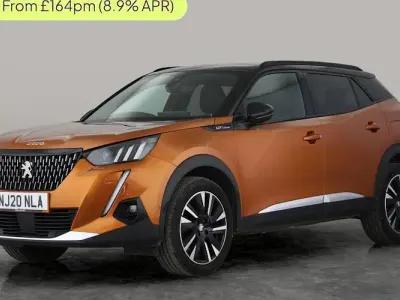 Used Peugeot 2008 GT-line 130 HP (95 kW) 2020 Orange SUV
