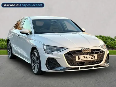 Used Audi A3 S-Line 147 HP (108 kW) 2025 White Hatchback