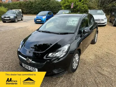 Used Vauxhall Corsa Design Edition 2019 Black Hatchback