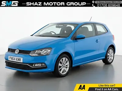 Used VW Polo SE 2014 Blue Hatchback