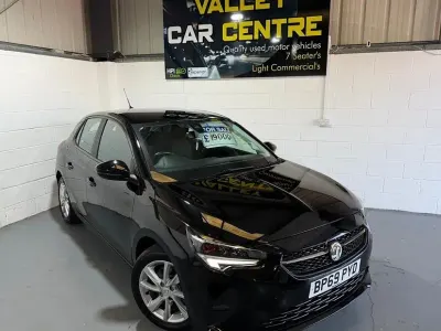 Used Vauxhall Corsa 100 HP (73 kW) 2020 Black Hatchback