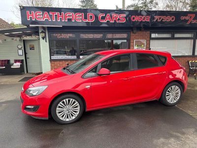 Used Vauxhall Astra 2013 Red Hatchback
