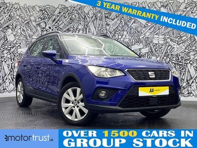 Used Seat Arona SE 95 HP (69 kW) 2019 Blue SUV