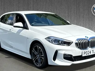Used BMW 118 M Sport 134 HP (98 kW) 2024 White Hatchback