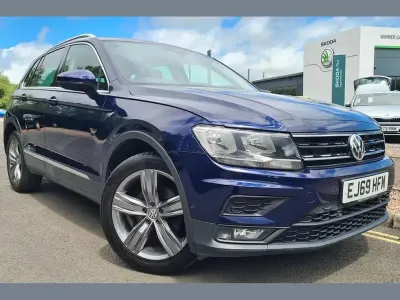 Used VW Tiguan Match 150 HP (110 kW) 2020 Blue SUV