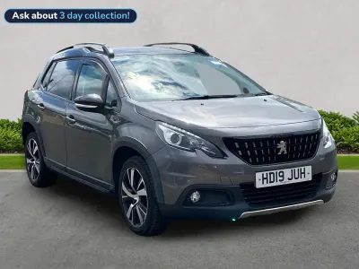 Used Peugeot 2008 GT-line 110 HP (80 kW) 2019 Grey SUV