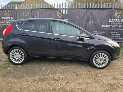 Used Ford Fiesta Titanium 2013 Black Hatchback