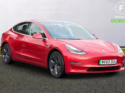 Used Tesla Model 3 Standard Range 239 kW (325 HP) 2019 Red Sedan