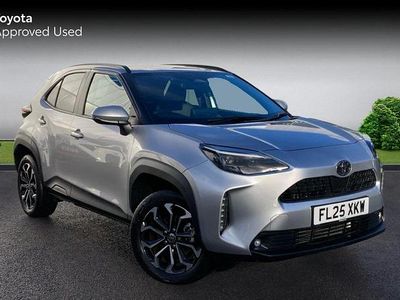 Silver metallic Used 2025 Toyota Yaris Hybrid Design Estate | £23,706 (Good price)