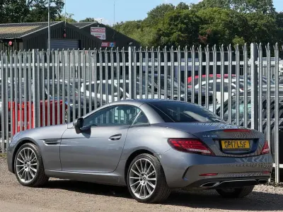 Used Mercedes SLC180 AMG line 2017 Grey Cabriolet