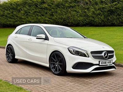 Used Mercedes A220 AMG Line Premium 2016 White Hatchback