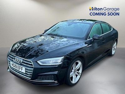 Black Used 2019 Audi A5 S-Line Hatchback | £16,950 (Super price)