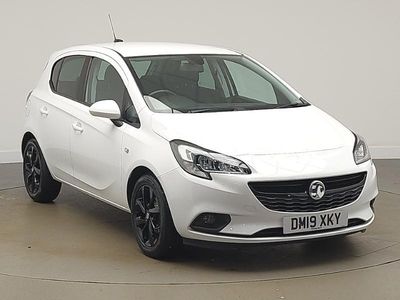 Used Vauxhall Corsa 90 HP (66 kW) 2019 White Hatchback