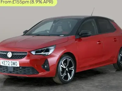 Begagnad Vauxhall Corsa 75 HK (55 kW) 2023 Röd Halvkombi
