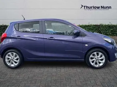 Used Vauxhall Viva 75 HP (55 kW) 2015 Mistic violet metallic Hatchback