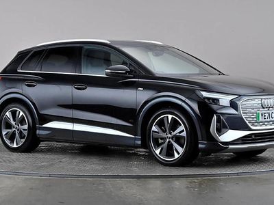 Black Used 2021 Audi Q4 e-tron S-Line SUV | £23,998 (Fair price)