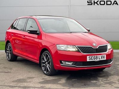 Red Used 2019 Skoda Rapid Sport Hatchback | £8,999 (Fair price)
