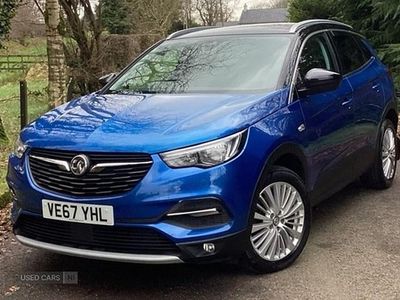 Used Vauxhall Grandland X S 120 HP (88 kW) 2018 Blue SUV