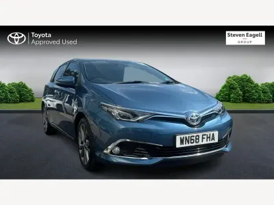 Used Toyota Auris Hybrid 2018 Blue Hatchback