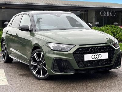 New Audi A1 Sportback Black Edition 150 HP (110 kW) 2025 Green Hatchback