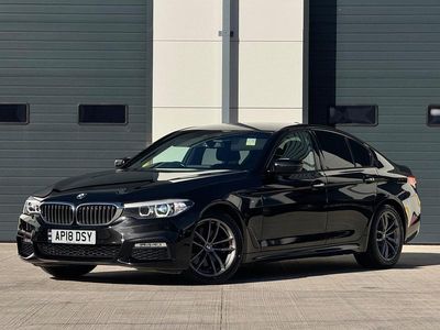 Used BMW 520 M Sport 2018 Black Sedan