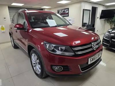 Używany VW Tiguan Match 150 KM (110 kW) 2015 Czerwony SUV