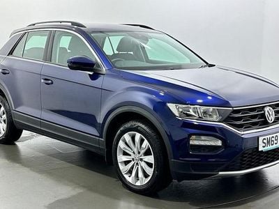 Used VW T-Roc SE 116 HP (85 kW) 2020 Blue SUV