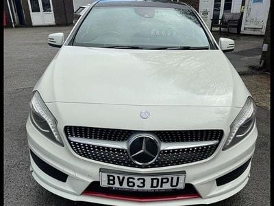 Used Mercedes A250 AMG 2013 White Hatchback
