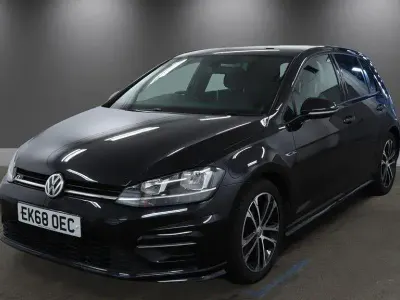 Used VW Golf VII R-line 150 HP (110 kW) 2018 Black Hatchback